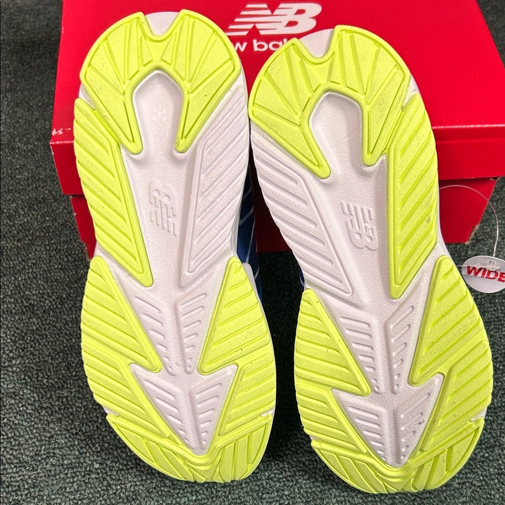 New Balance Kids Blue 12.5 W - Picture 3 of 4